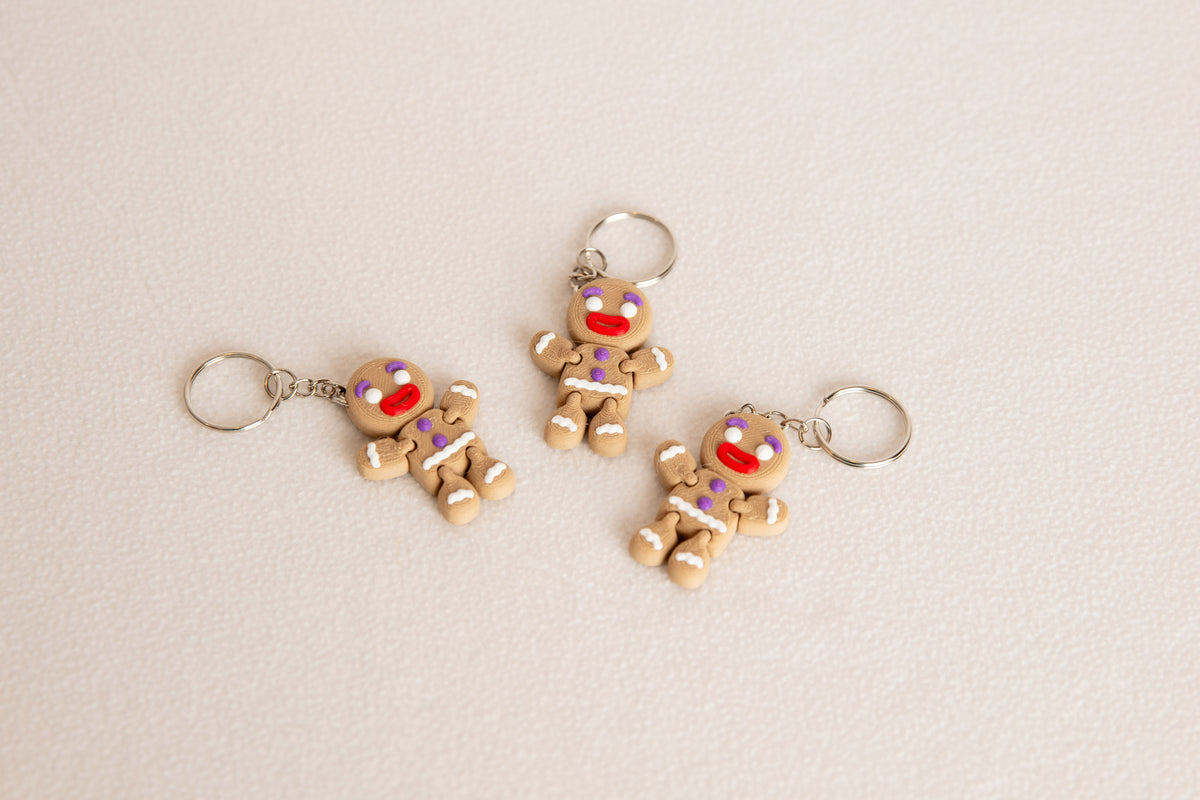 Gingerbread Man Keychain – product photo