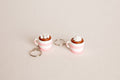 Hot Chocolate Clicker Keychain