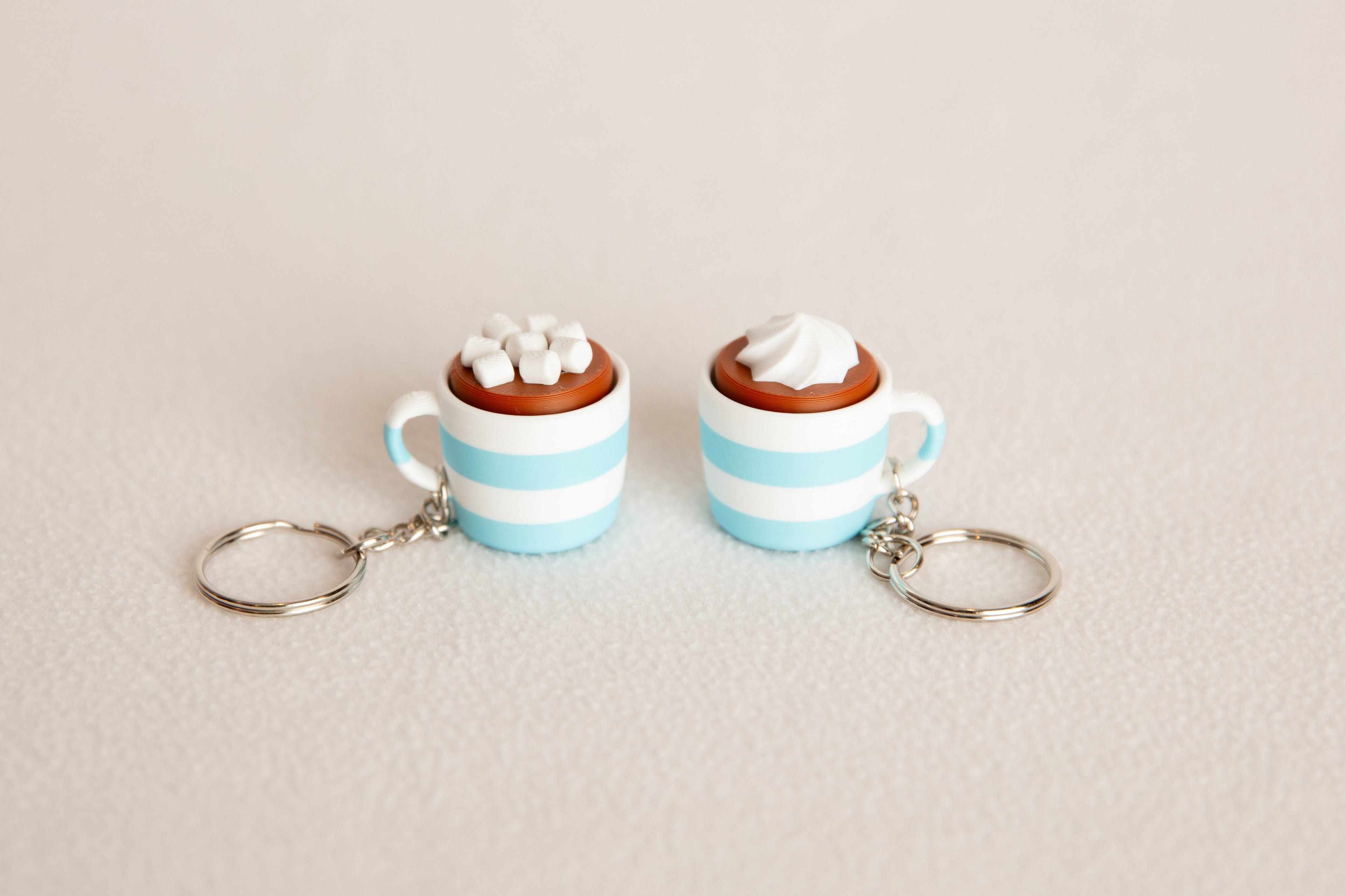 Hot Chocolate Clicker Keychain