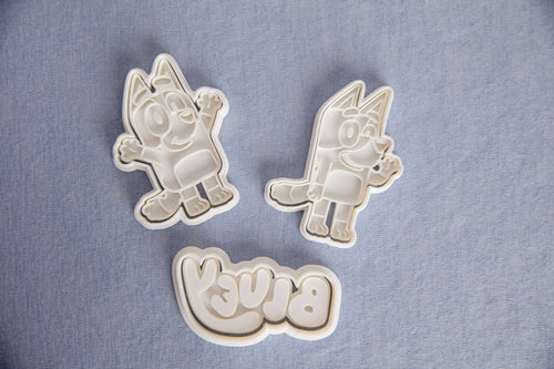 Bluey Cookie Cutters Set