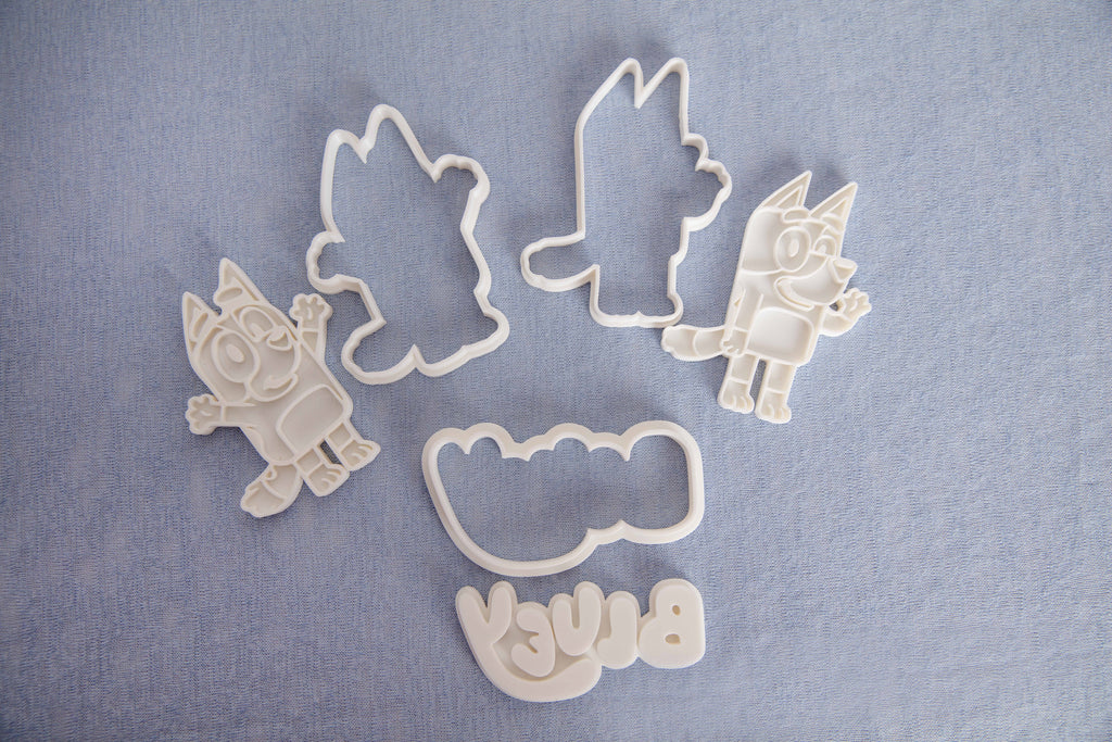 Bluey Cookie Cutters Set