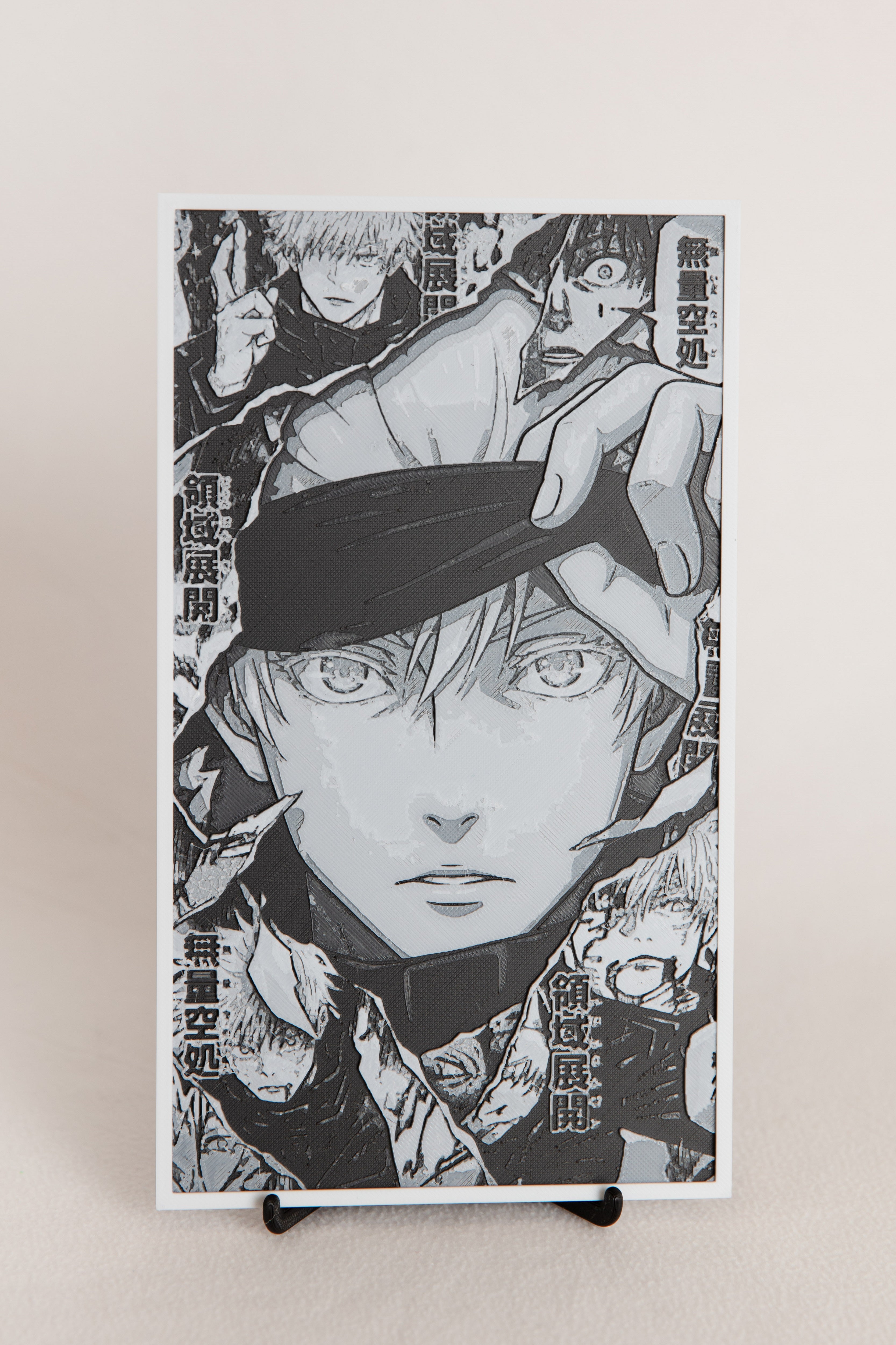 Gojo Hueforge Black and White