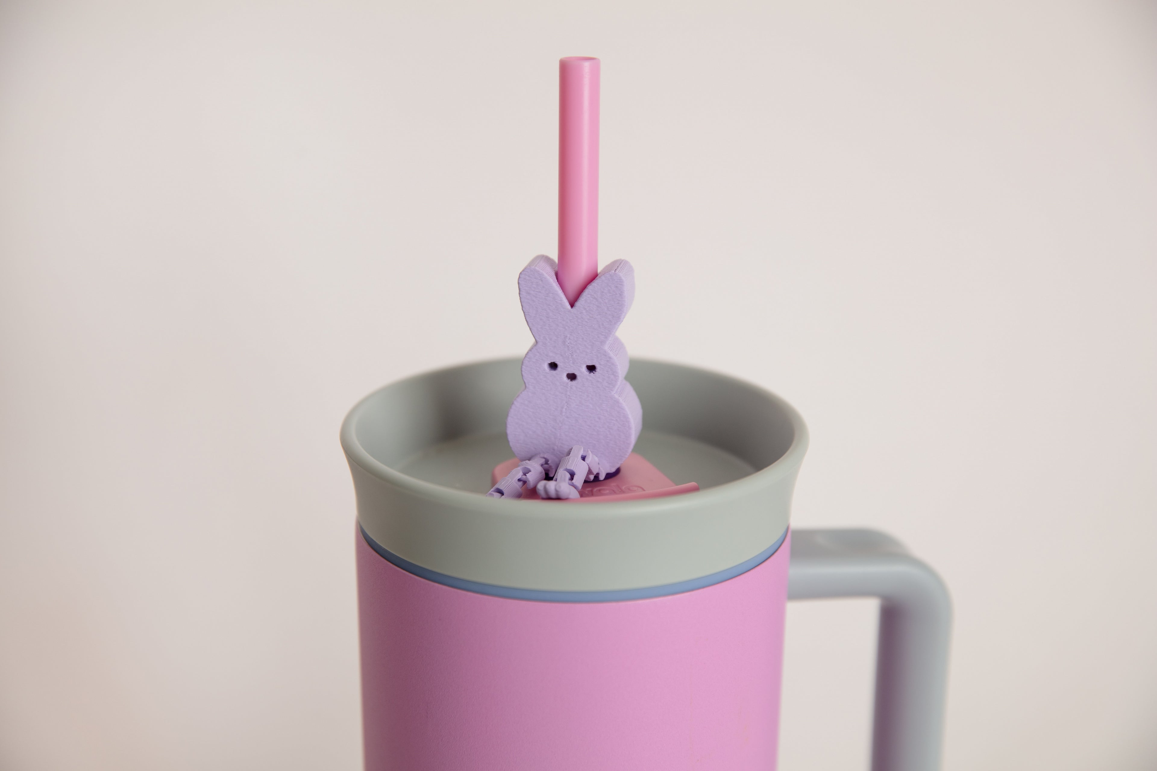 Peeps Stanley Straw Topper