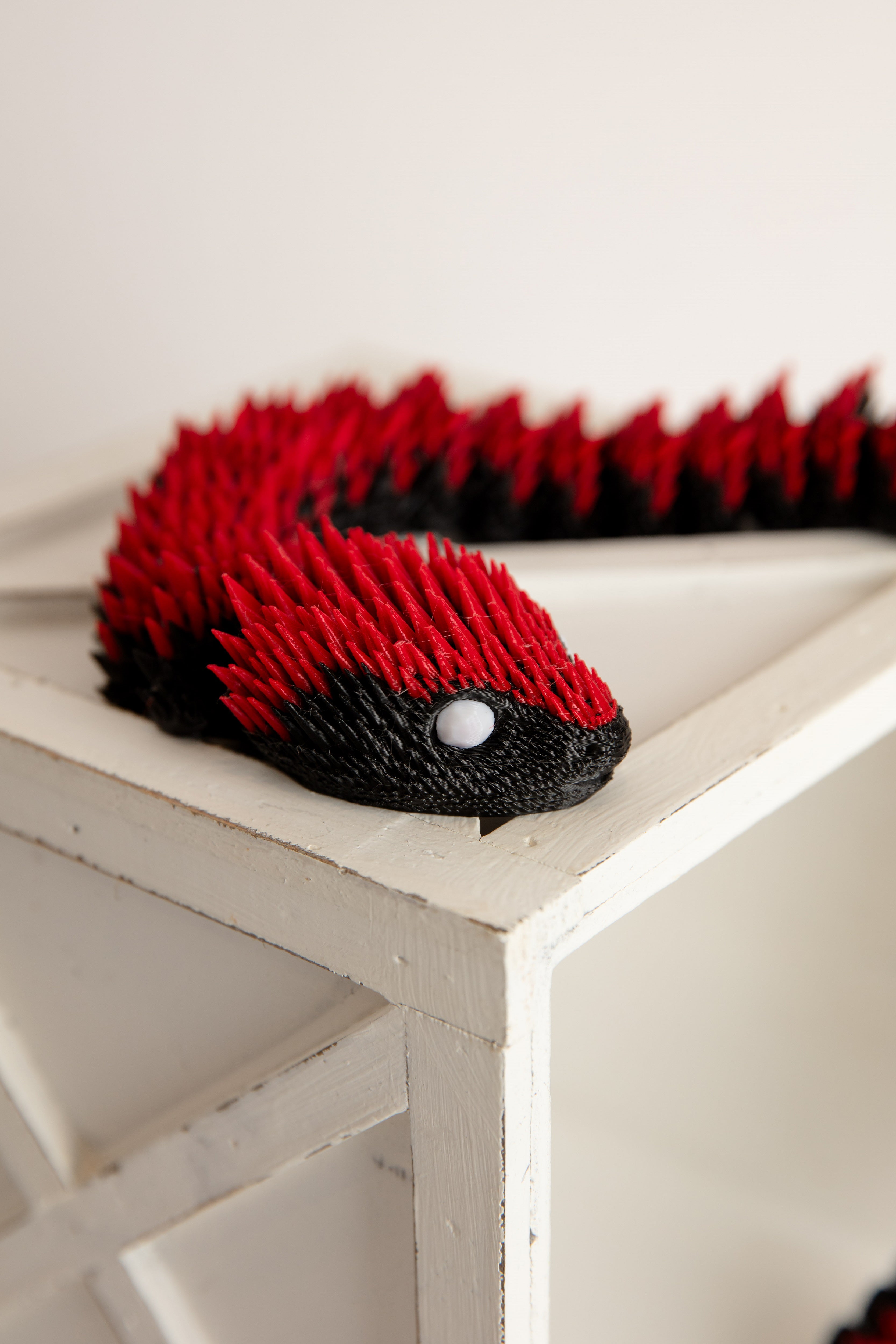 30-Inch Articulated Fidget Snake – Custom Two-Color Flexible Desk Toy