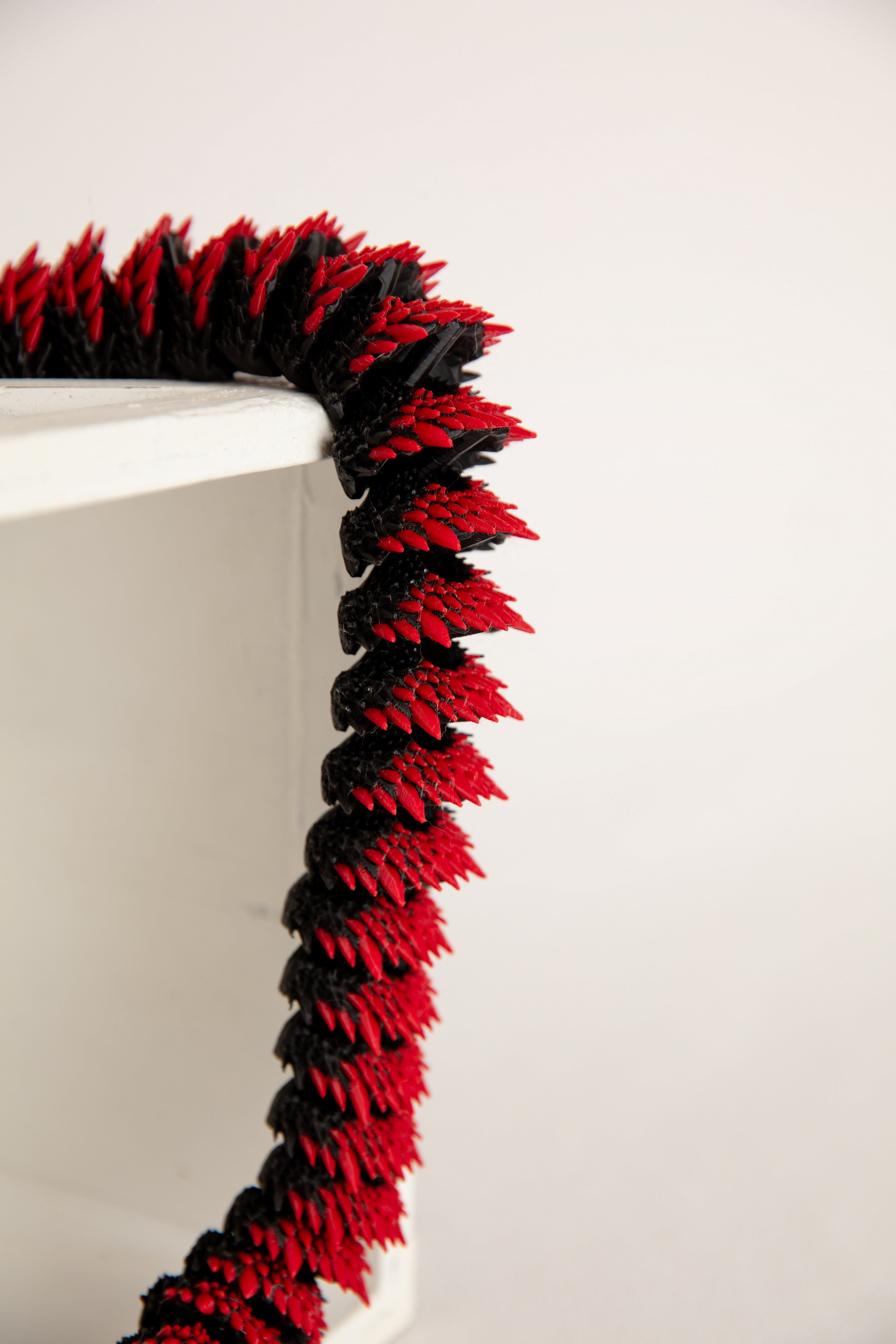 30-Inch Articulated Fidget Snake – Custom Two-Color Flexible Desk Toy