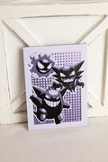 Monochrome Gengar Line Hueforge
