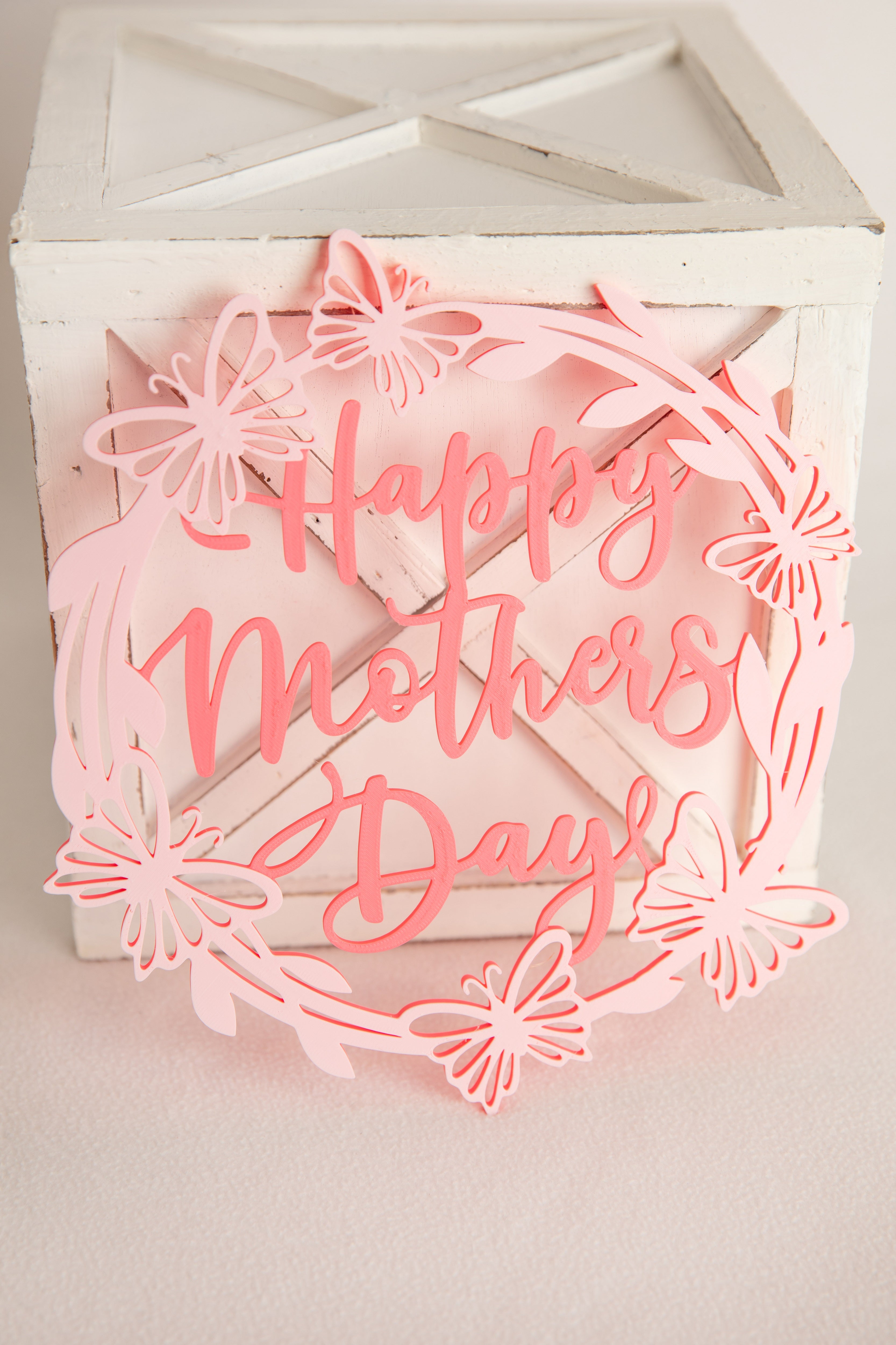 Floral Mothers Day Sign