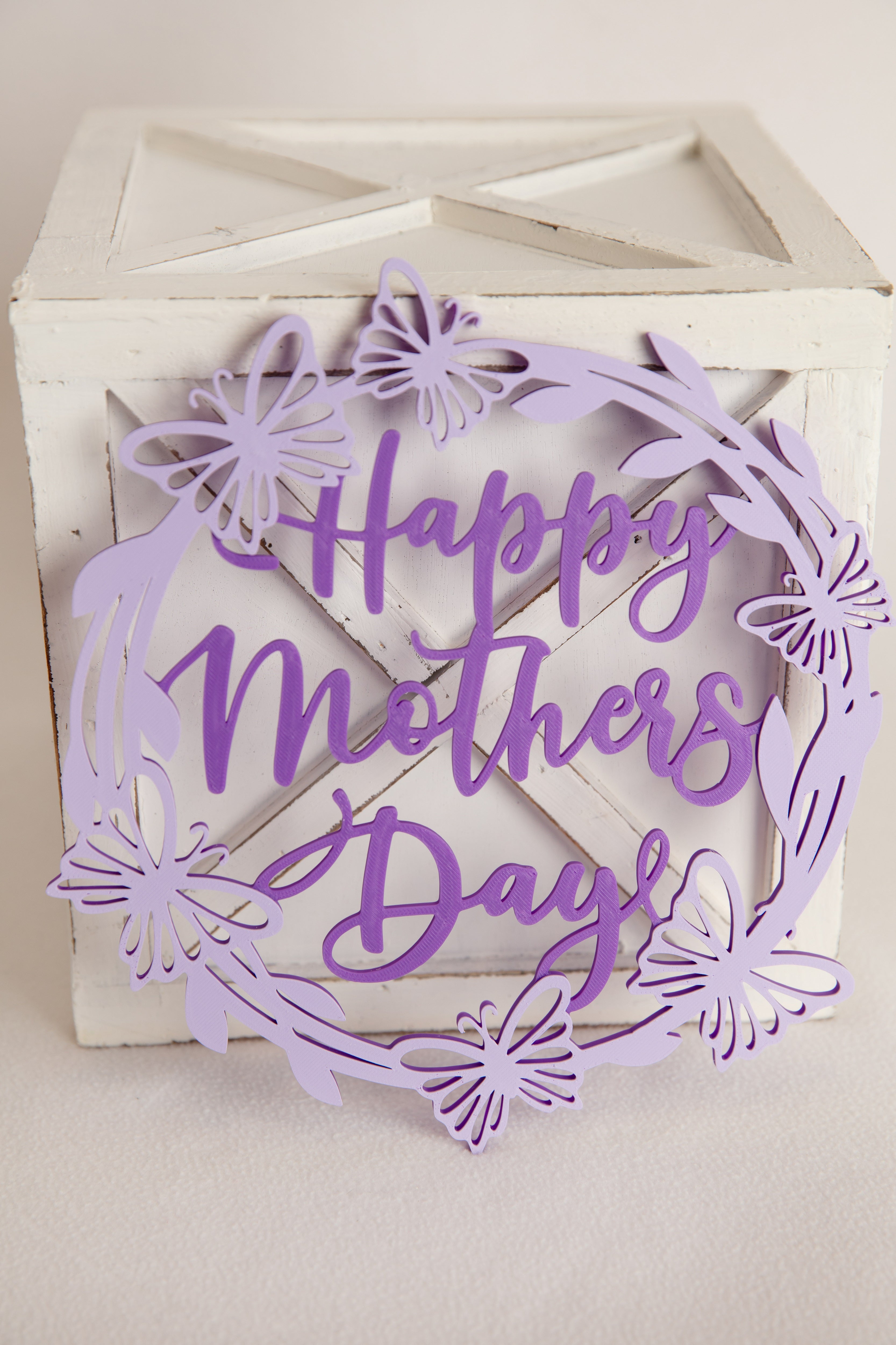 Floral Mothers Day Sign