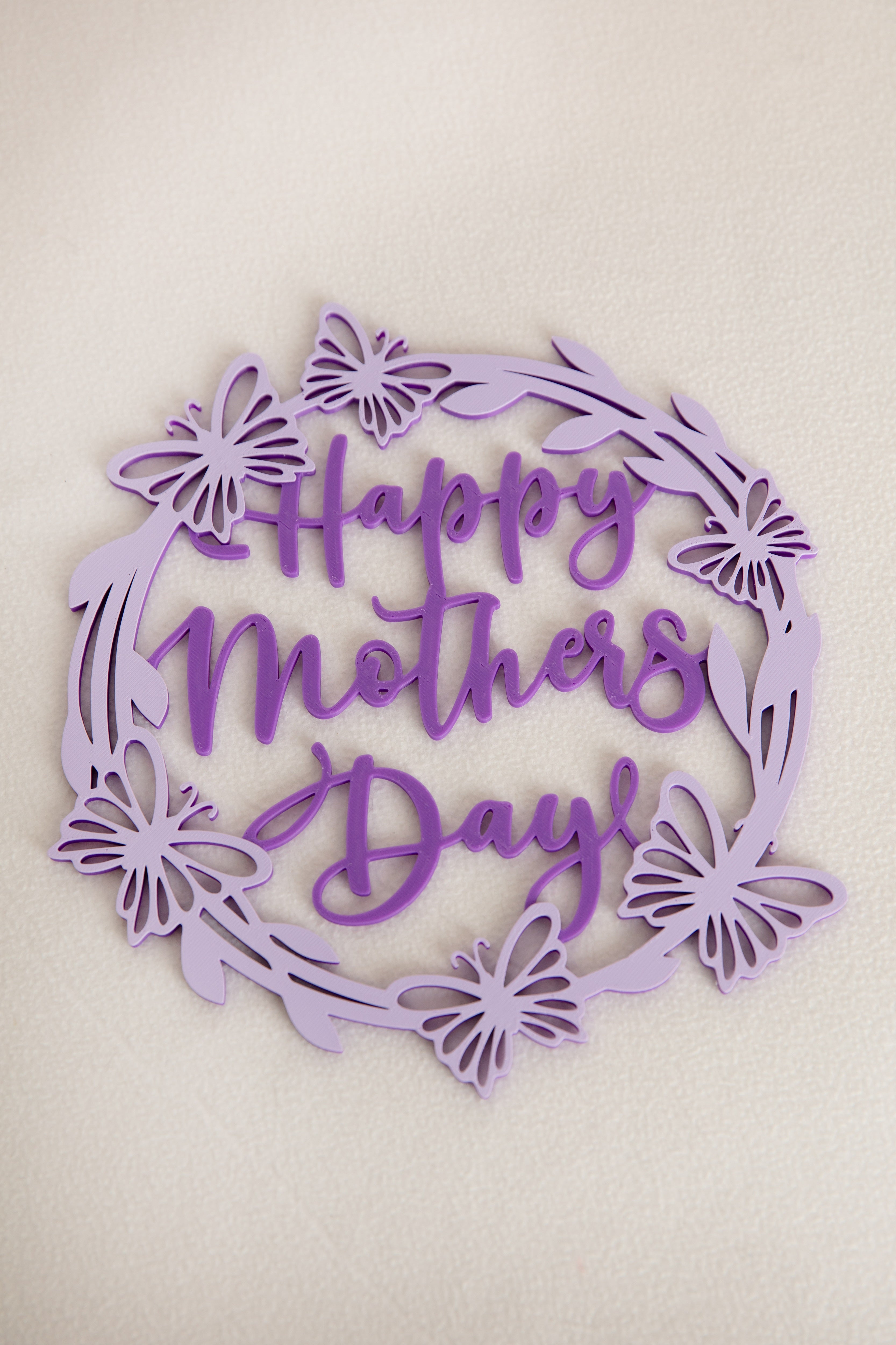 Floral Mothers Day Sign
