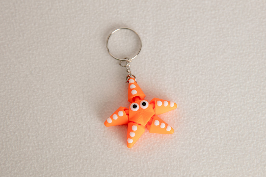 Starfish Keychain